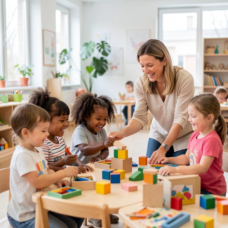 Ein starker Start ins Leben: Europas gemeinsamer Weg zu hochwertiger frühkindlicher Bildung (KI-generiertes Symbolbild)