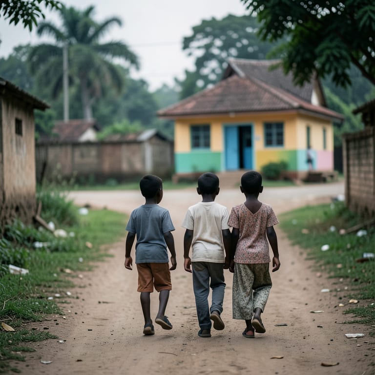 Ein Versprechen für jede Zukunft: Wie Bildung die Tore für Roma-Kinder öffnet (KI-generiertes Symbolbild)