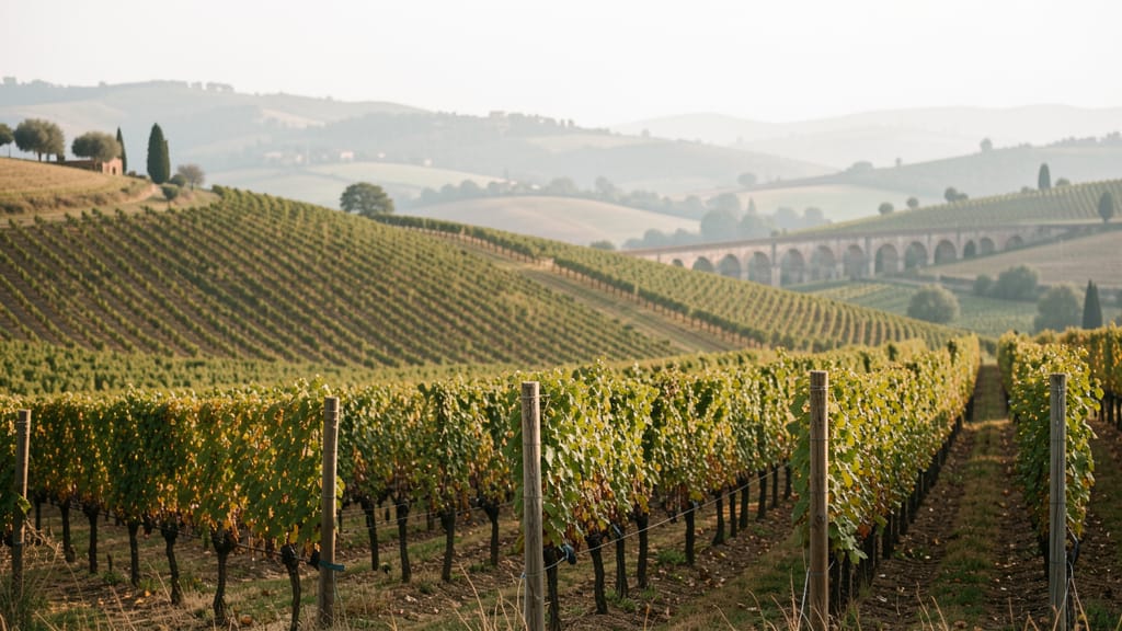 Eine Reise durch die Zeit: Wie der Weinbau Europa formte und neu erfand (KI-generiertes Symbolbild)