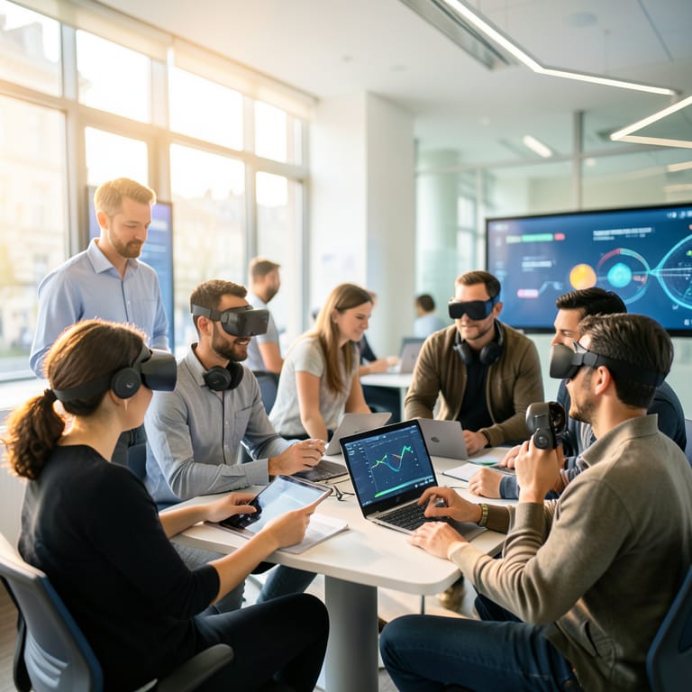 Europa als Leuchtturm der Bildungsinnovation: Wie EdTech die Zukunft gestaltet (KI-generiertes Symbolbild)