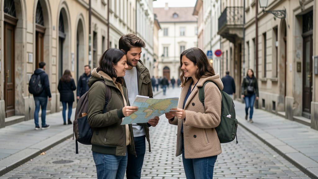 Europa im Herzen: Wie junge Menschen ihre Identität in einer vielfältigen Welt formen (KI-generiertes Symbolbild)