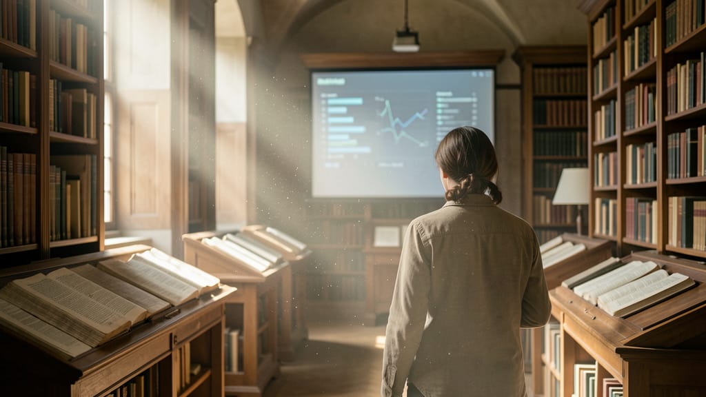 Europas Erbe im digitalen Spiegel: Eine Reise in die Zukunft der Kultur (KI-generiertes Symbolbild)