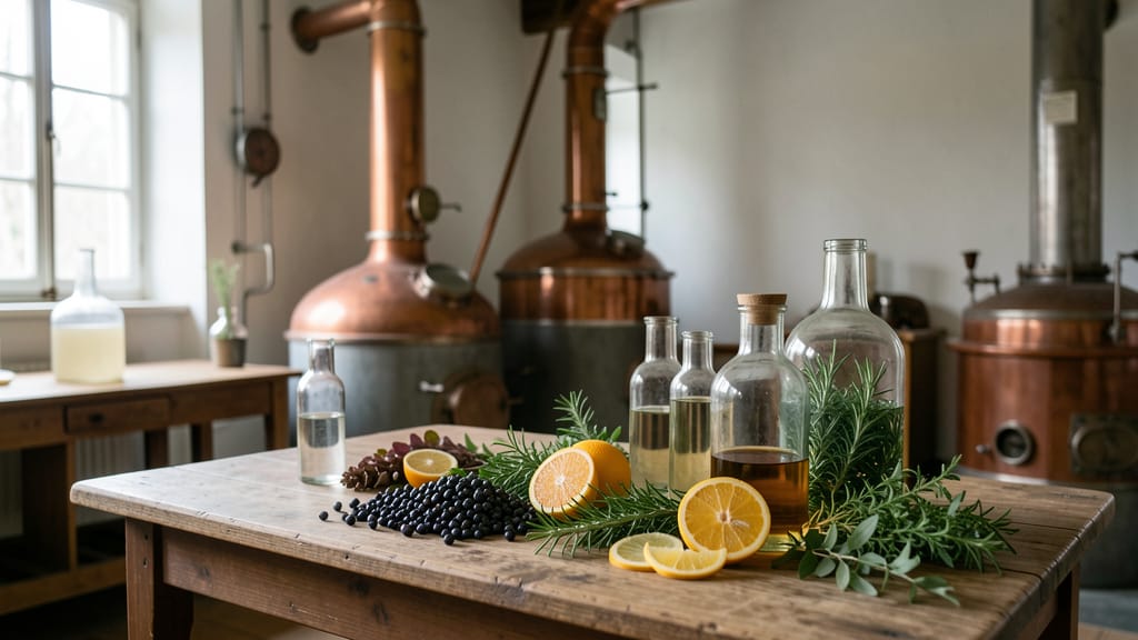 Europas Gin-Renaissance: Wenn Tradition auf nachhaltigen Genuss trifft (KI-generiertes Symbolbild)