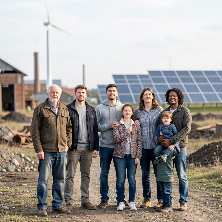Europas Grüne Transformation: Ein Versprechen für Gerechtigkeit und neuen Aufbruch (KI-generiertes Symbolbild)