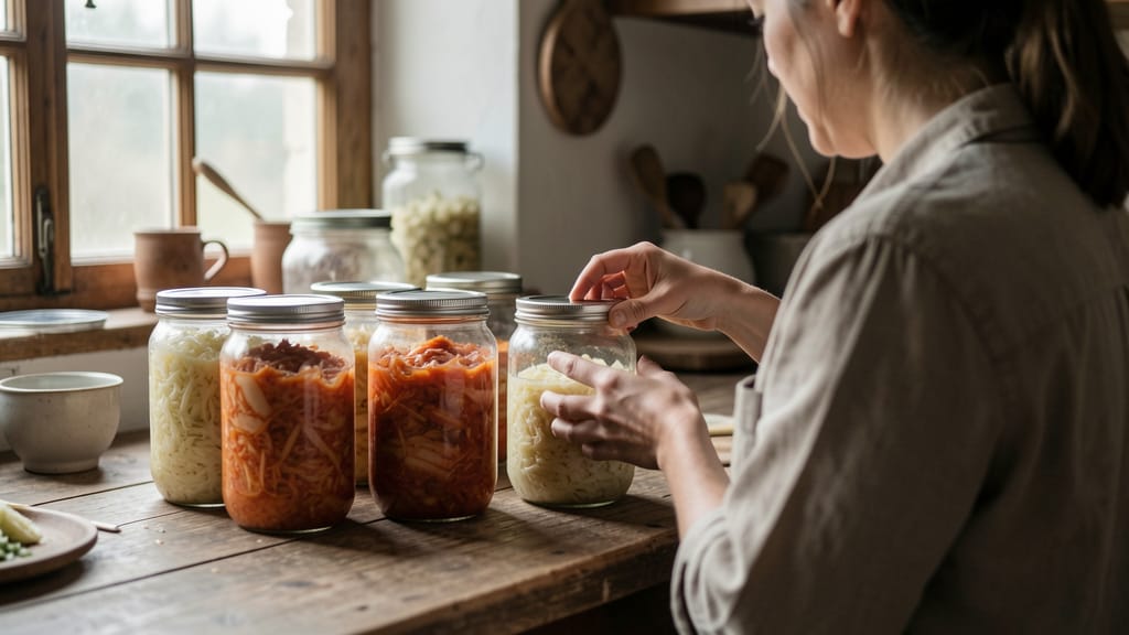 Fermentation: Wie alte Weisheit unsere Zukunft nährt – Ein Genuss für Darm und Gaumen (KI-generiertes Symbolbild)