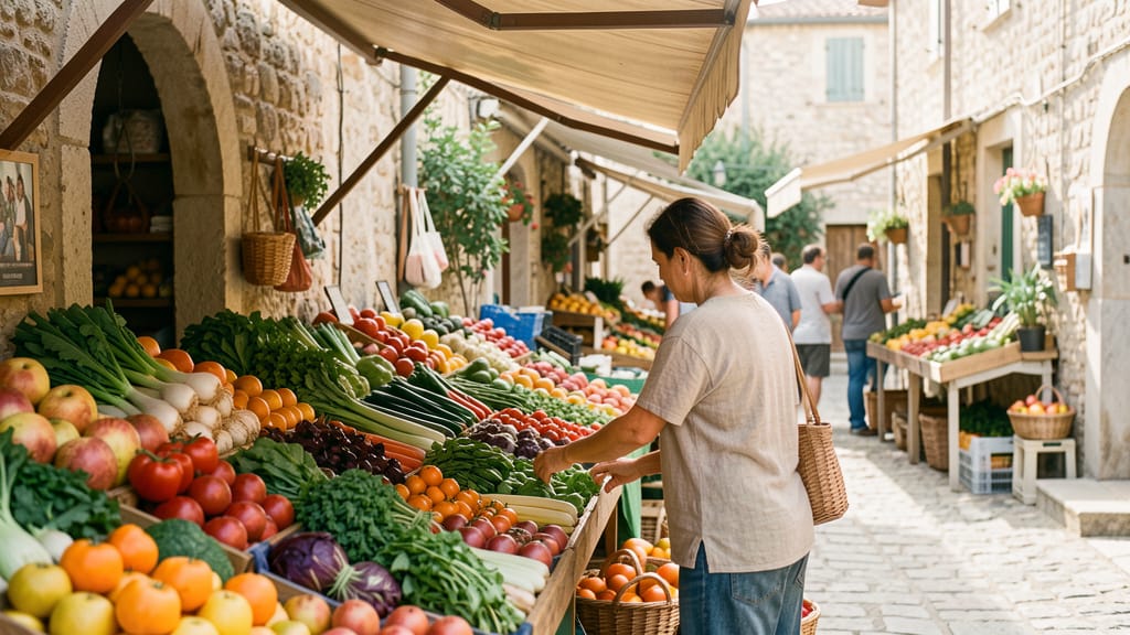 Genuss für die Seele: Wie mediterrane Ernährung und achtsames Leben unser Wohlbefinden nähren (KI-generiertes Symbolbild)