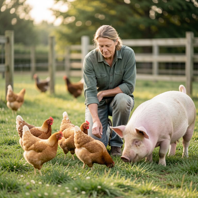 Genuss mit gutem Gewissen: Neue Wege für mehr Tierwohl (KI-generiertes Symbolbild)