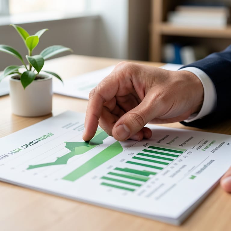Grüne Bande schmieden: Das stille Versprechen nachhaltiger Investitionen (KI-generiertes Symbolbild)