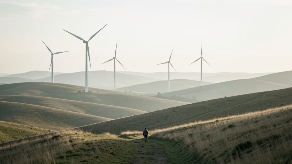 Grüne Horizonte: Wie Bildung unsere Zukunft nachhaltig gestaltet (KI-generiertes Symbolbild)