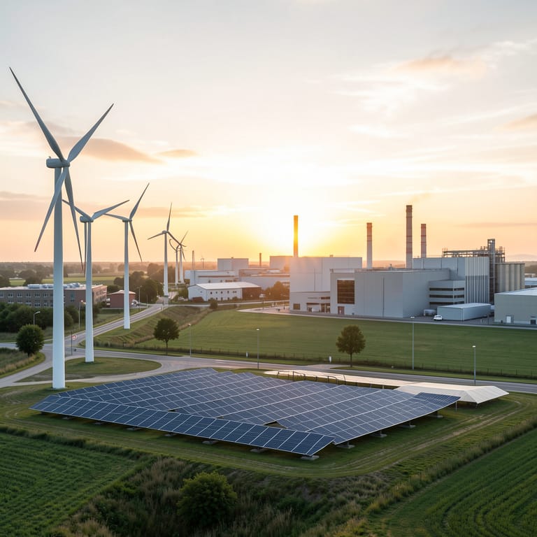 Grüne Technologien: Europas Weg in eine resiliente Zukunft – Was wir jetzt gemeinsam gestalten können (KI-generiertes Symbolbild)