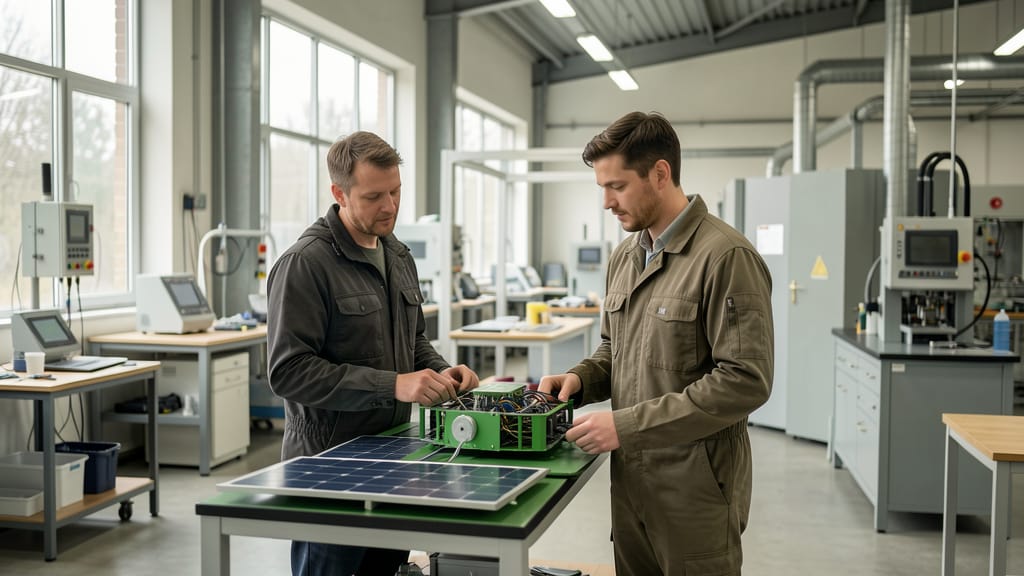 Grüne Zukunft gestalten: Wie Bildung den Wandel in der Arbeitswelt antreibt (KI-generiertes Symbolbild)