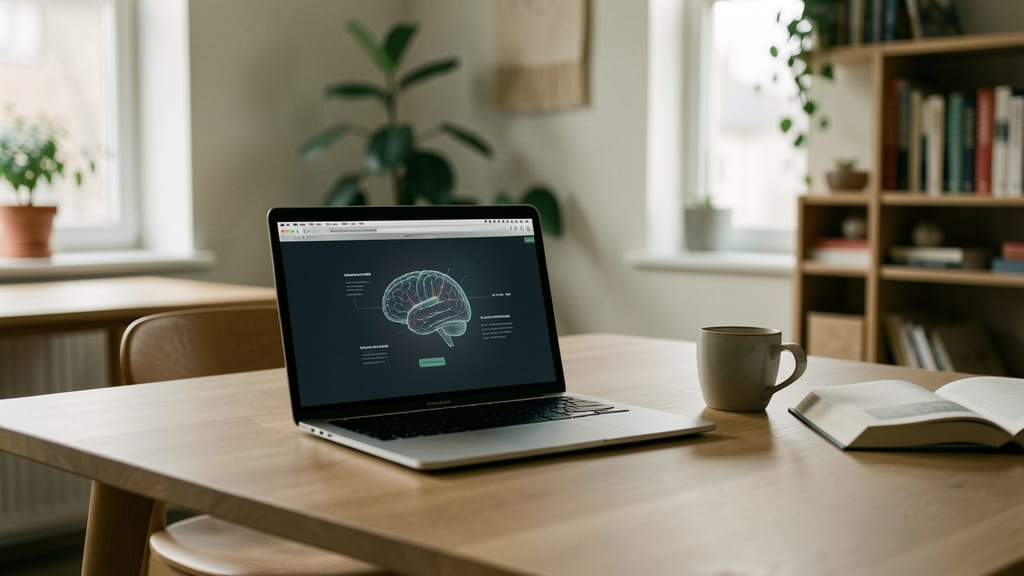 Hinter den Kulissen des Lernens: Wie Neurodidaktik durch digitale Plattformen neue Wege eröffnet (KI-generiertes Symbolbild)