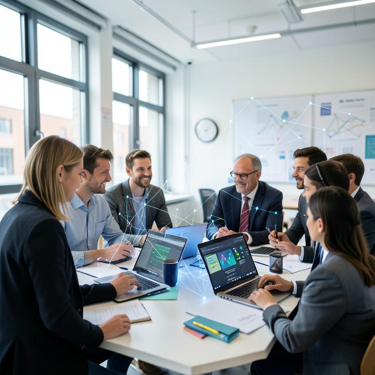 Impulse für morgen: Wie ein Netzwerk die digitale Bildung in Deutschland prägt (KI-generiertes Symbolbild)