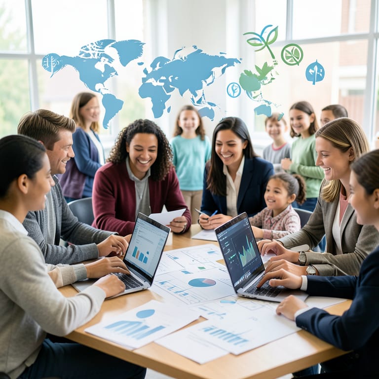 Intelligenz für den Wandel: Wie Harvard-Talente die Welt verbessern (KI-generiertes Symbolbild)