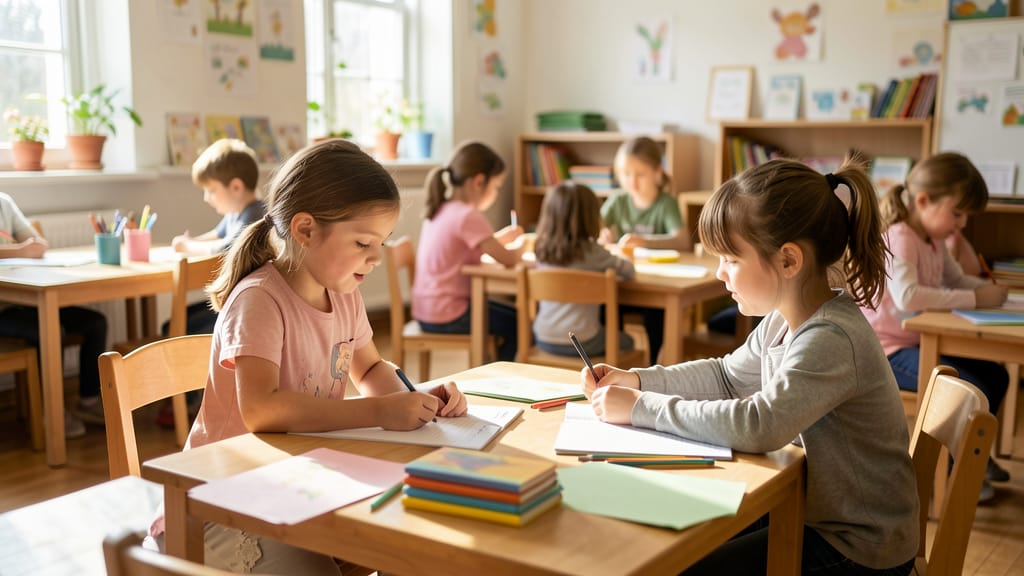 Jedes Kind zählt: Wie Europa gemeinsam Inklusion im Klassenzimmer lebt (KI-generiertes Symbolbild)