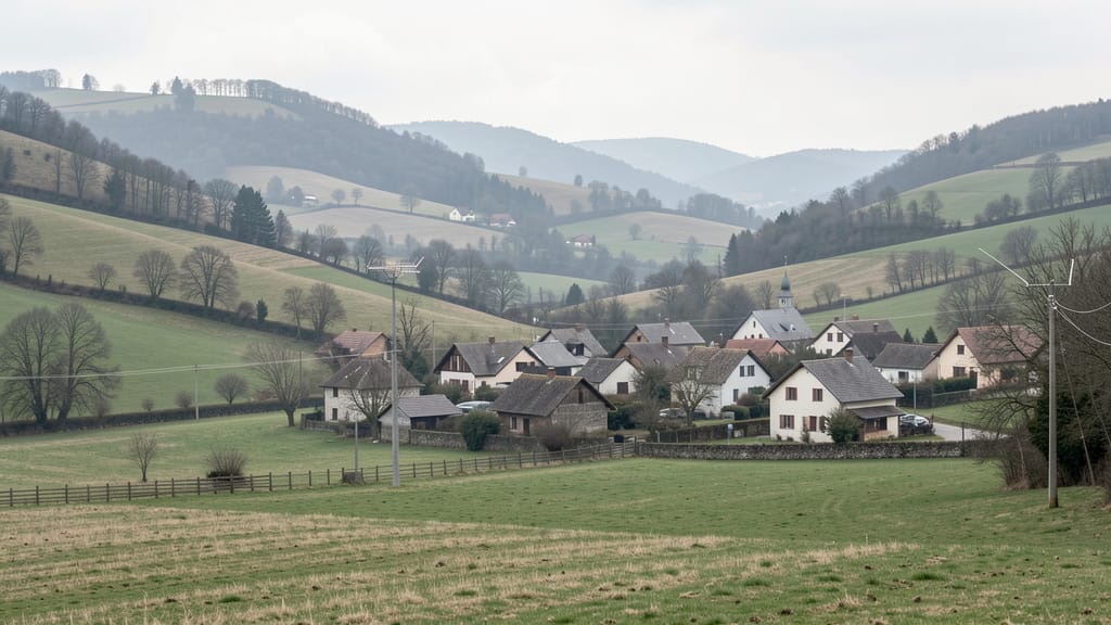 Jenseits der digitalen Kluft: Europas Weg zu vernetzten, nachhaltigen Regionen (KI-generiertes Symbolbild)