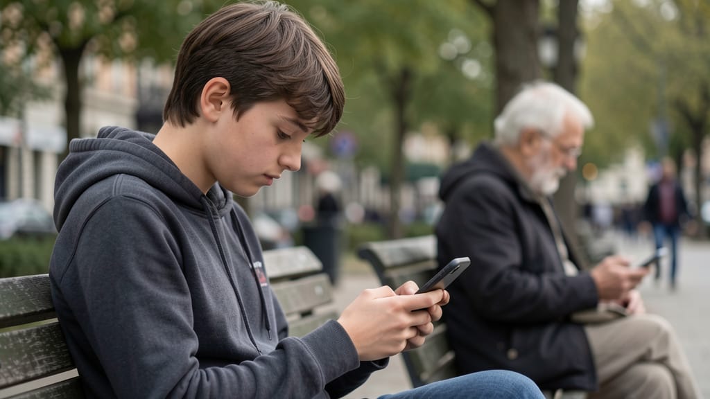 Jenseits der Klischees: Wie TikTok unsere digitale Kommunikation prägt (KI-generiertes Symbolbild)