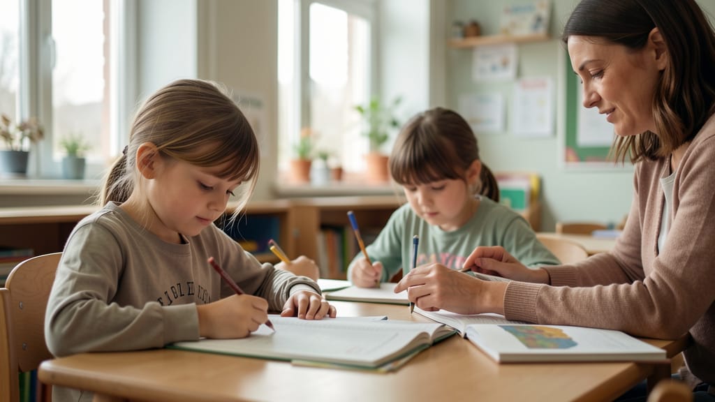 Jenseits der Norm: Wie Verständnis und kleine Schritte den Schulalltag neurodivergenter Kinder verwandeln (KI-generiertes Symbolbild)