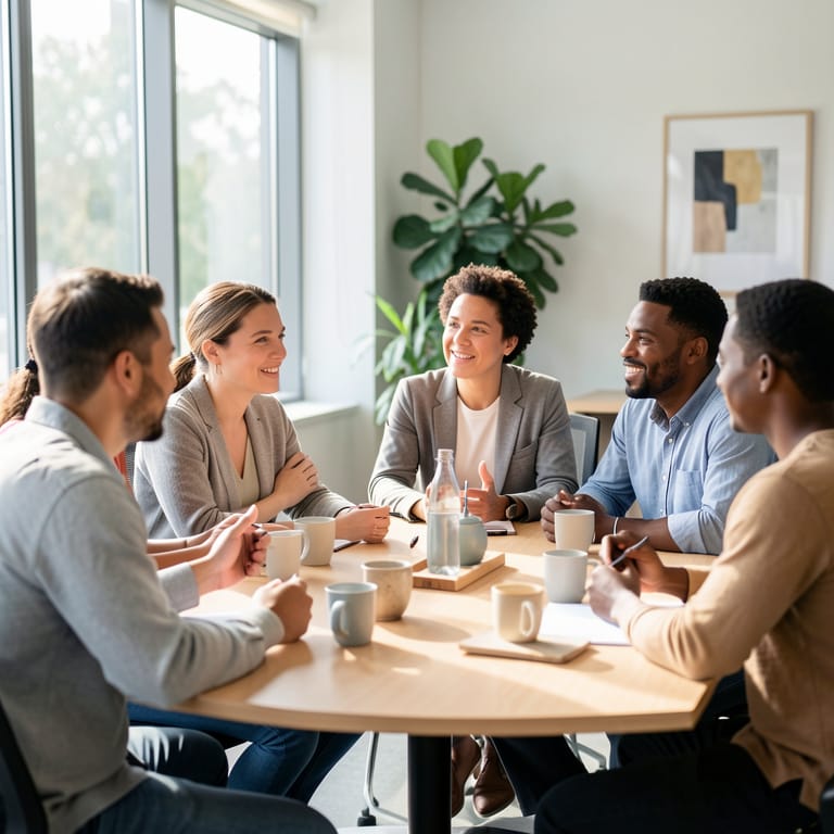 Jenseits des Burnout: Wie wir eine Kultur des Wohlbefindens in unseren Arbeitswelten schaffen (KI-generiertes Symbolbild)