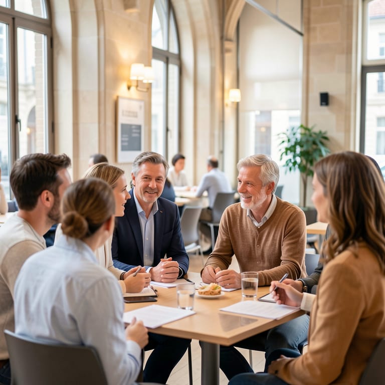 Jenseits des 'perfekten' Sprechers: Wie Europa seine sprachliche Vielfalt umarmt (KI-generiertes Symbolbild)