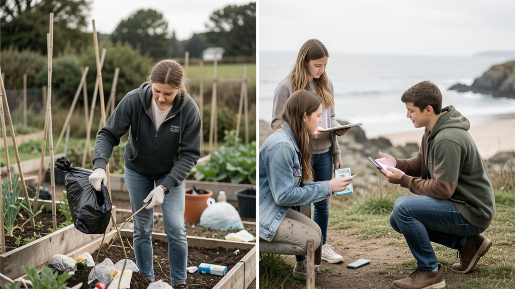 Jugend an der Spitze: Wie junge Menschen den Klimaschutz neu definieren (KI-generiertes Symbolbild)