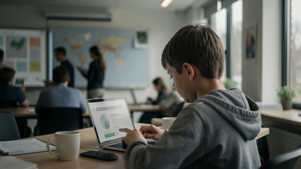 KI als Wegbereiter: Wie adaptives Lernen die Bildung weltweit neu gestaltet (KI-generiertes Symbolbild)
