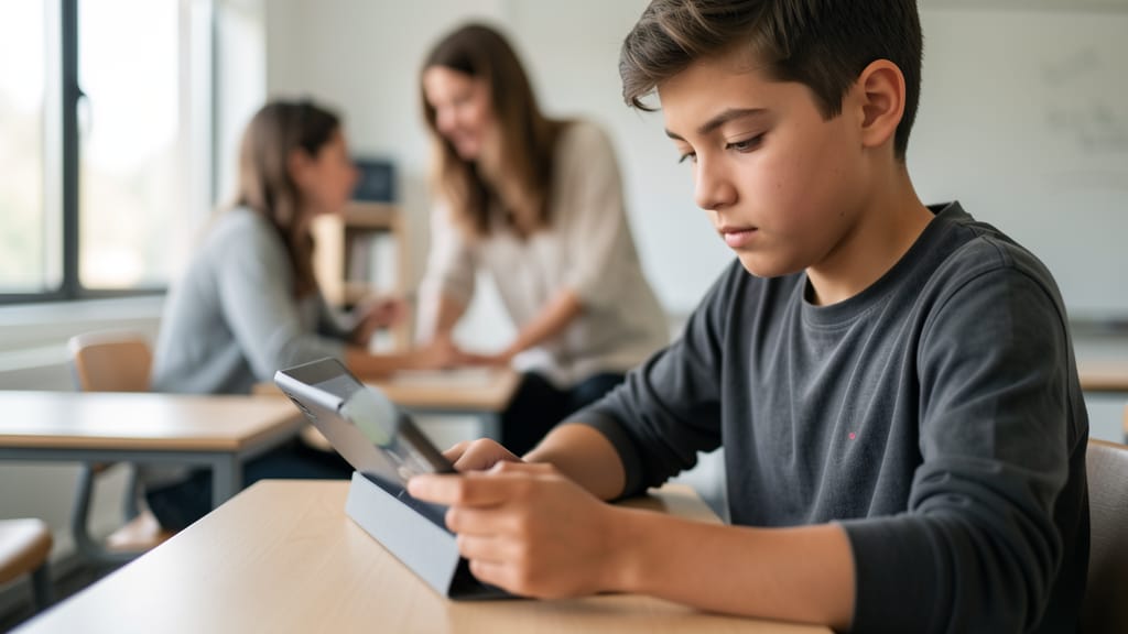 KI im Klassenzimmer: Wie wir die Zukunft des Lernens gestalten (KI-generiertes Symbolbild)