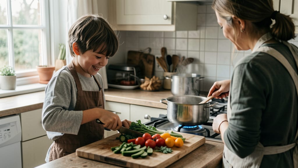 KiKoKu: Eine kulinarische Weltreise, die Kinderherzen und Geschmacksknospen erobert (KI-generiertes Symbolbild)