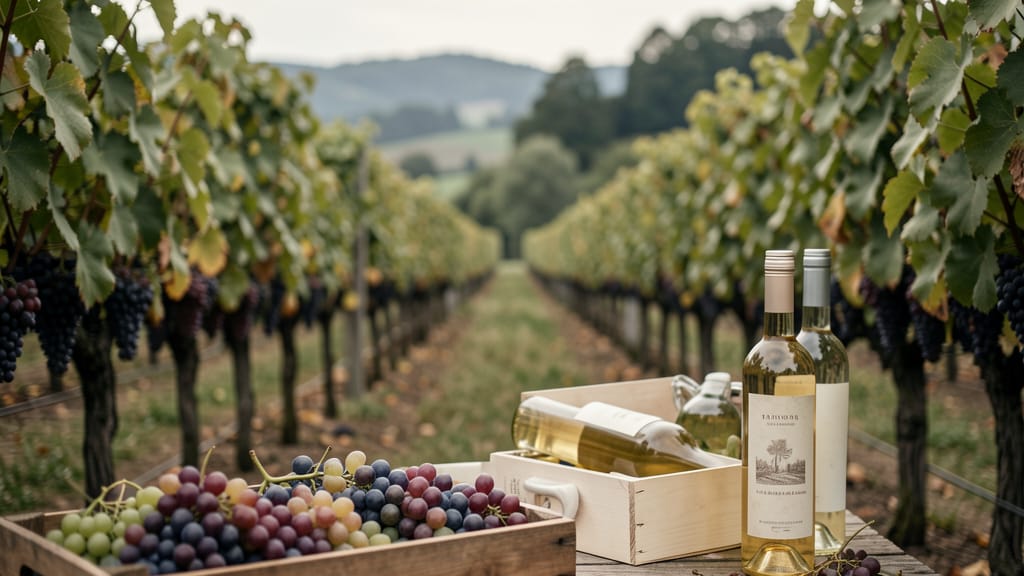 Leichter Genuss, große Wirkung: Wie innovative Glasflaschen den österreichischen Wein nachhaltiger machen (KI-generiertes Symbolbild)