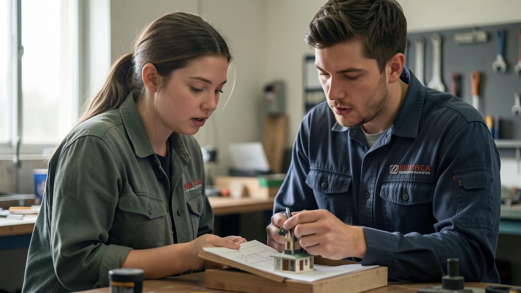 Lernen erleben: Wie Planspiele die berufliche Bildung lebendig machen (KI-generiertes Symbolbild)