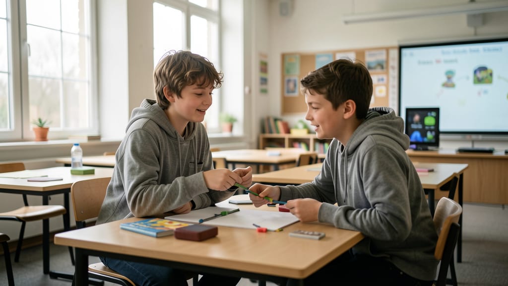 Lernen mit Leichtigkeit: Wie Europa spielerische Bildung fördert (KI-generiertes Symbolbild)