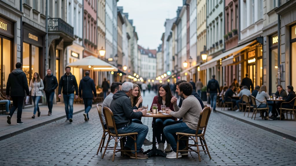 Navigieren im Wandel: Europas Weg zu Vielfalt und Akzeptanz (KI-generiertes Symbolbild)