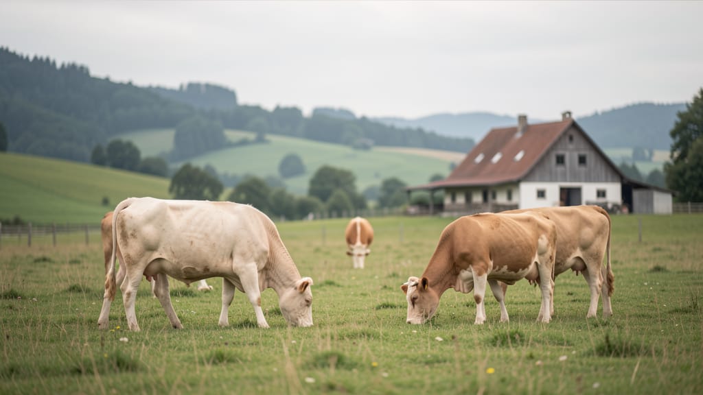 Netzwerk Fokus Tierwohl: Ein Wegweiser für Genuss und Verantwortung in der deutschen Landwirtschaft (KI-generiertes Symbolbild)