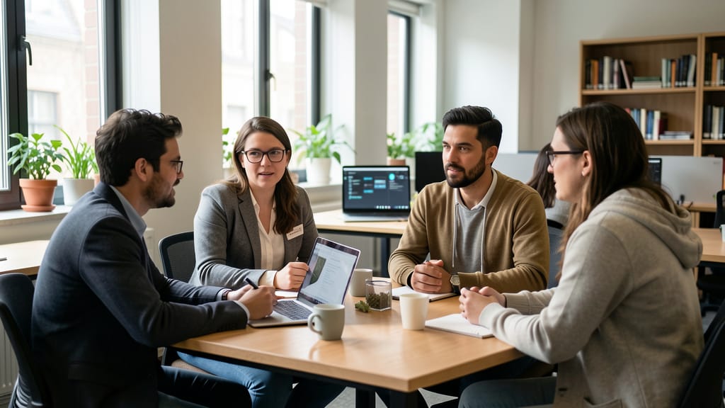 Neue Horizonte für Europas Hochschulen: Gemeinsam entsteht die digitale Bildung von morgen (KI-generiertes Symbolbild)
