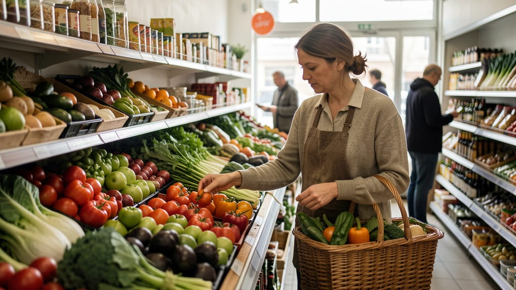Nutri-Score: Ihr Kompass für bewussten Genuss und gesunde Entscheidungen (KI-generiertes Symbolbild)