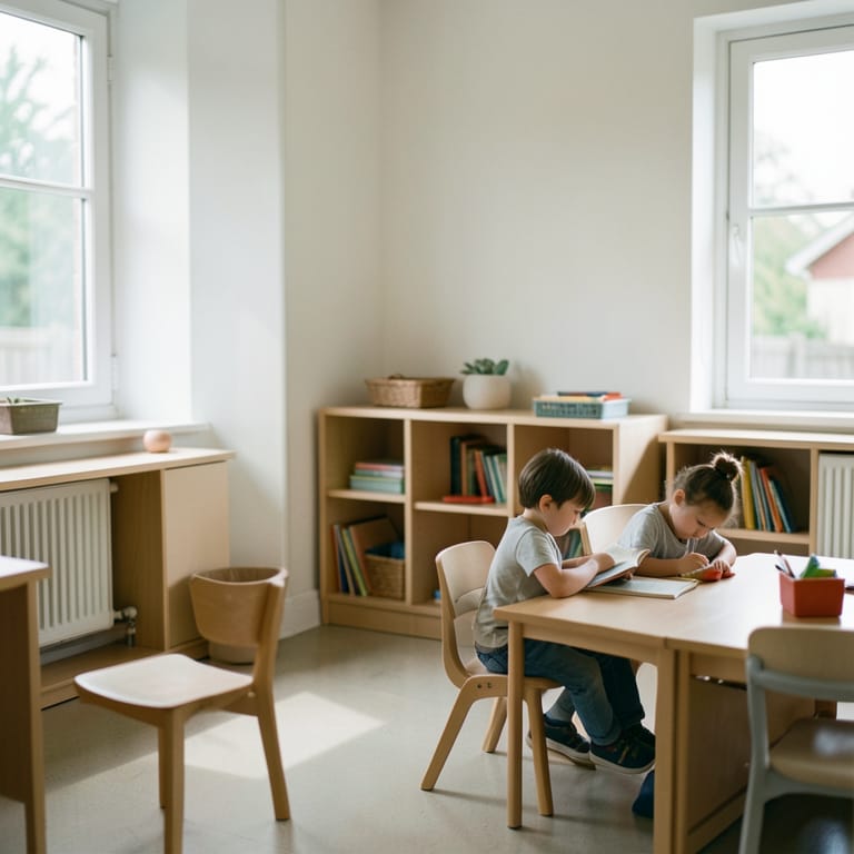Räume, die beflügeln: Schulen für alle Gehirne gestalten (KI-generiertes Symbolbild)