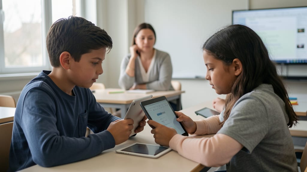 Souverän durchs digitale Zeitalter: Wie unsere Schulen die Zukunft selbstbestimmt gestalten (KI-generiertes Symbolbild)