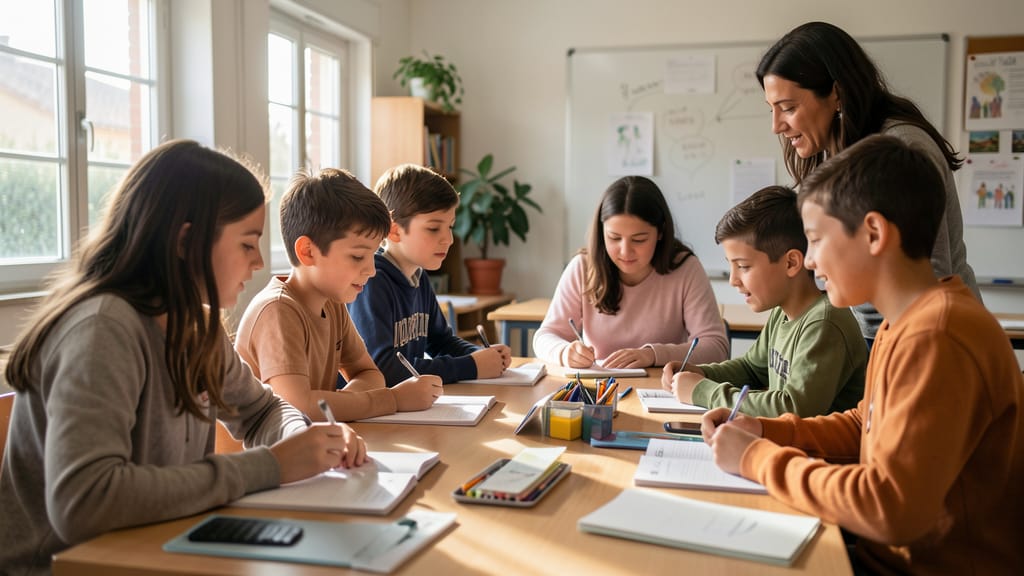 Spaniens wegweisende Vision: Wie KI ethisch und umfassend die Klassenzimmer erobert (KI-generiertes Symbolbild)