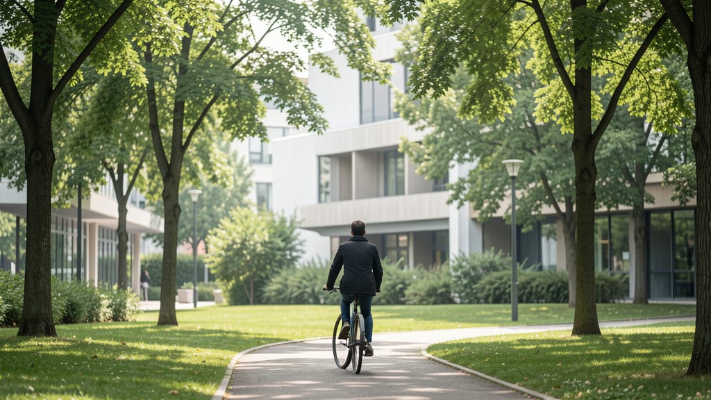 Städte der Zukunft: Wie Europa gemeinsam lebenswerte, smarte Oasen schafft (KI-generiertes Symbolbild)