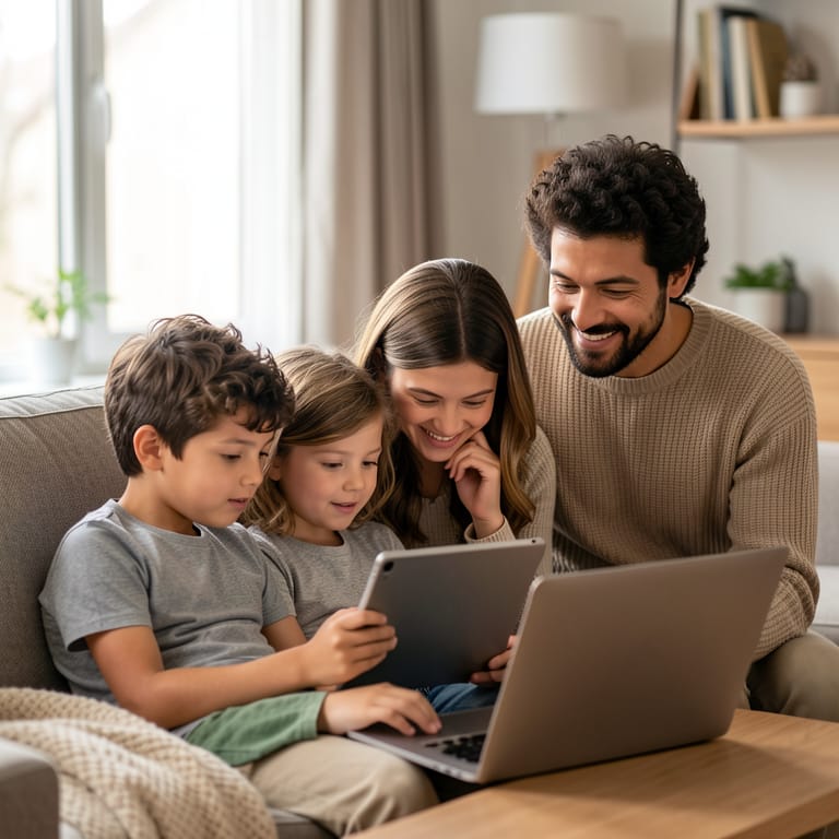 Unser digitales Zuhause: Wie Europa das Internet für uns alle sicherer macht (KI-generiertes Symbolbild)