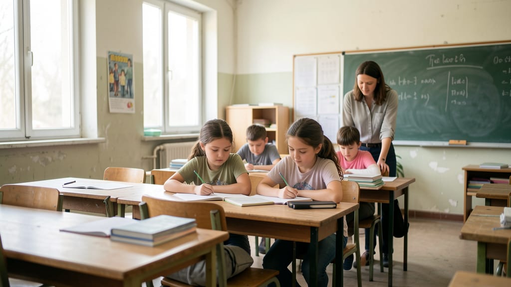 Unsere Lehrkräfte: Rückgrat der Bildung – Herausforderungen und der Weg nach vorn (KI-generiertes Symbolbild)