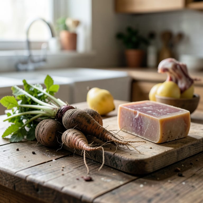 Vergessene Genüsse neu entdeckt: Warum unsere Großmütter schon wussten, was gut ist (KI-generiertes Symbolbild)