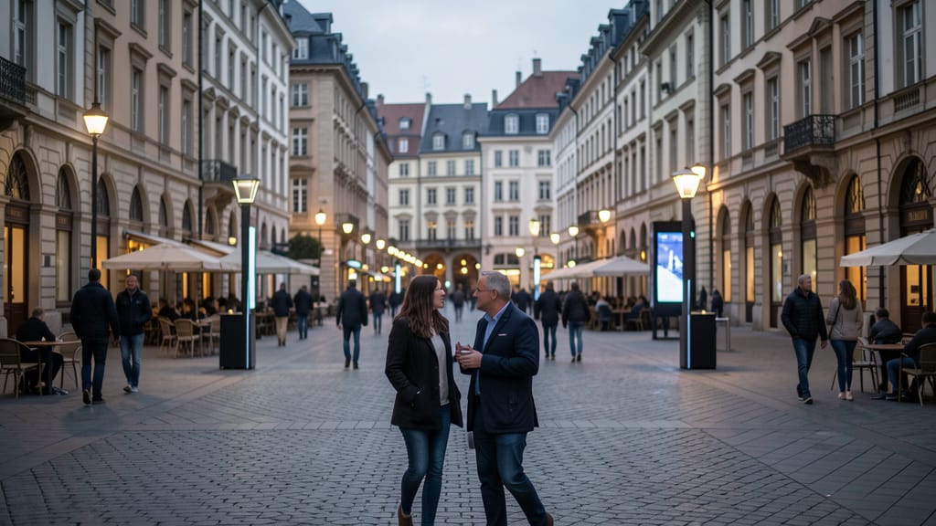 Vernetzt und weitsichtig: Wie die EU Europas Smart Cities zum Erfolg führt (KI-generiertes Symbolbild)