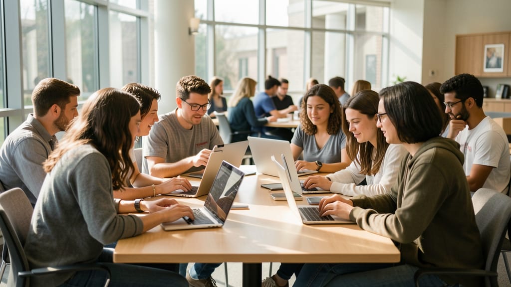 Von Barrieren zu Brücken: Wie Hochschulen digitale Räume für alle öffnen (KI-generiertes Symbolbild)
