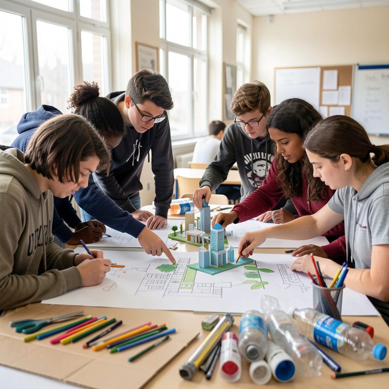 Von der Sorge zur Gestaltung: Wie Klimabildung die Zukunft beflügelt (KI-generiertes Symbolbild)