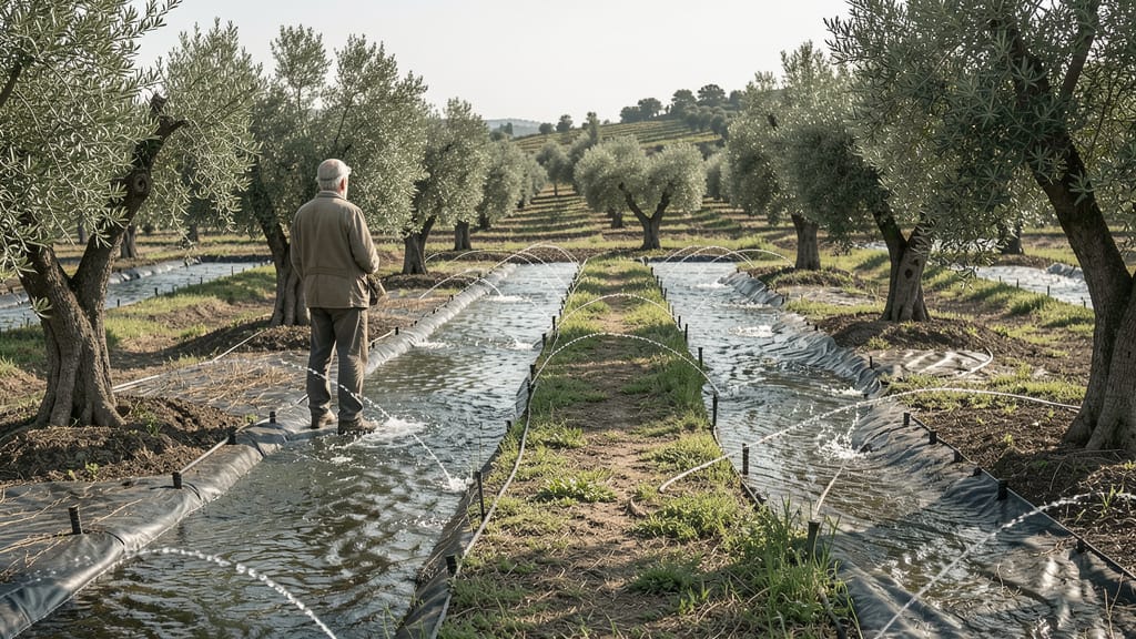 Wasser im Kreislauf: Eine neue Ära für Europas nachhaltige Landwirtschaft (KI-generiertes Symbolbild)
