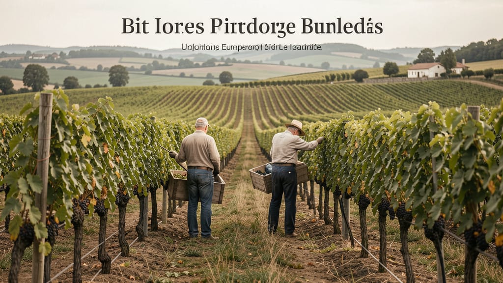 Weinreben im Wandel: Wie europäische Winzer dem Klimawandel begegnen und den Genuss neu erfinden (KI-generiertes Symbolbild)