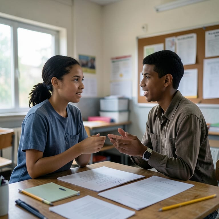 Junge Stimmen gestalten Zukunft: Wie gelebte Demokratie in unseren Schulen gelingt (KI-generiertes Symbolbild)