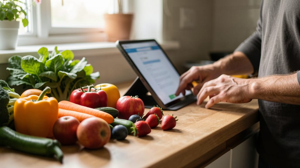 Wenn smarte Technik auf weise Ernährung trifft: KI als Partner für Genuss und Gesundheit (KI-generiertes Symbolbild)