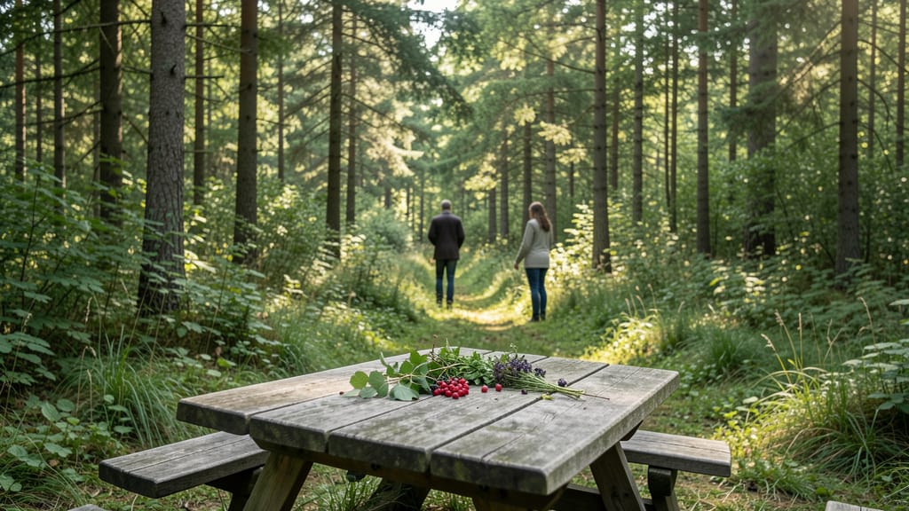 Wo die Natur den Tisch deckt: Schwedens essbares Land verführt die Sinne (KI-generiertes Symbolbild)